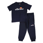 Pack de 2 Camisetas y Pantalones de Chándal Ellesse Niño Azul Marino/Azul