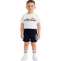 Ellesse 3-Piece T-Shirt, Shorts and Bag Set - White