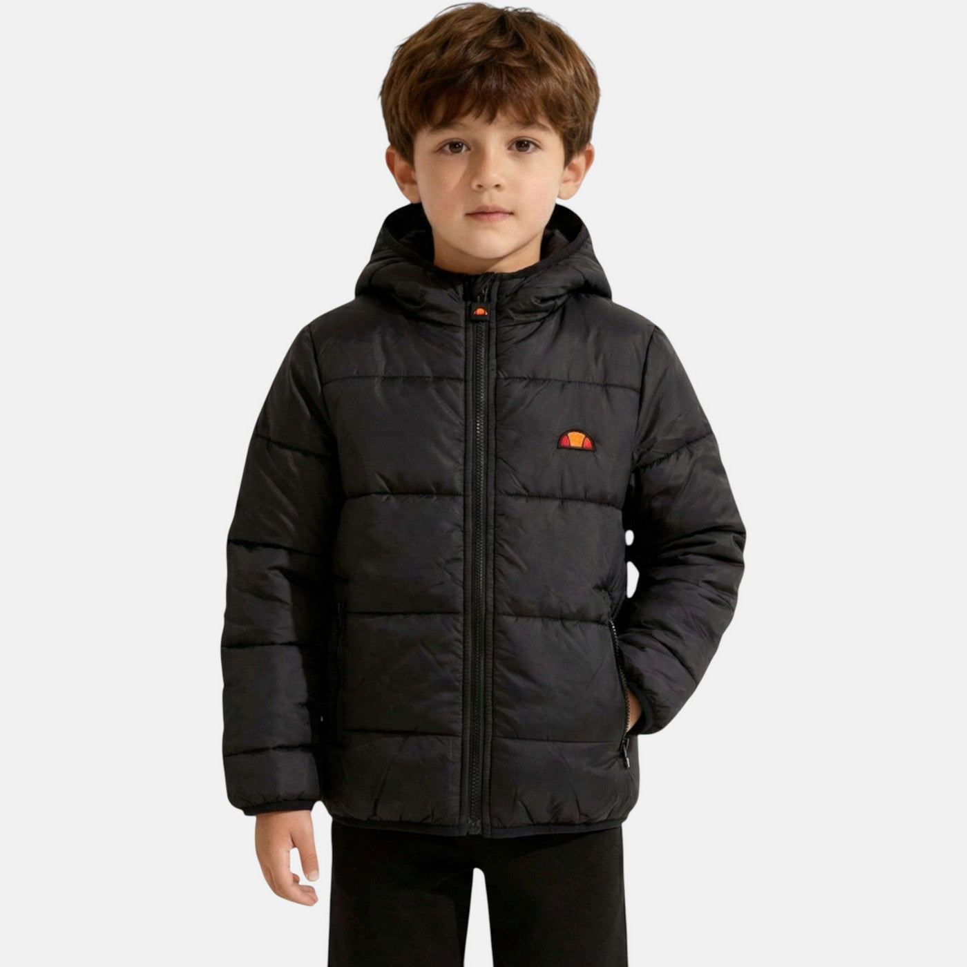 Ellesse Parka for Boys Ages 8 to 14 - Black