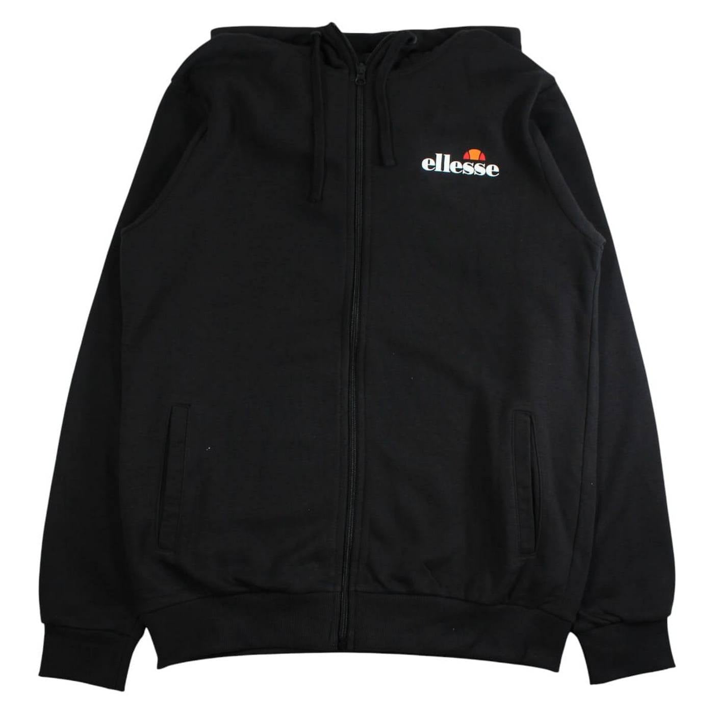 Ellesse Men's Hooded Jacket S to Xxl - Black