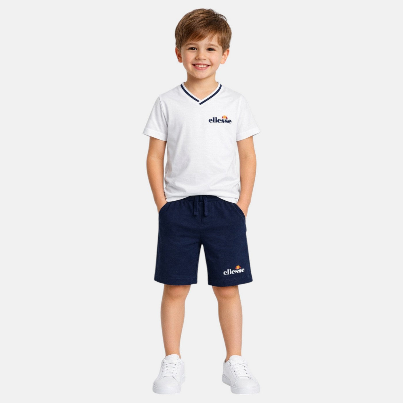 Ensemble Ellesse Garcon - Blanc