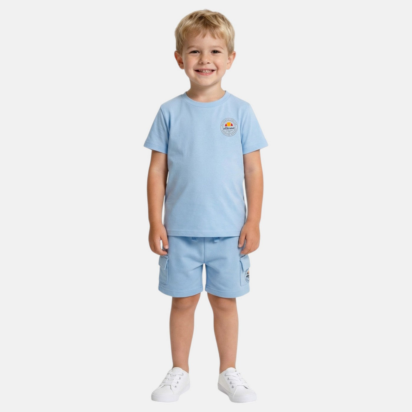 Ensemble Ellesse Garcon - Bleu