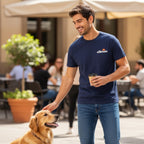 Ellesse Men's Short Sleeve T-Shirt - Navy