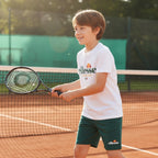 Pack de 2 Camisetas y Pantalones Cortos Ellesse Niño Blanco/Verde