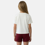 Pack Of 2 Ellesse Girls' T-Shirts And Shorts - Pink/White