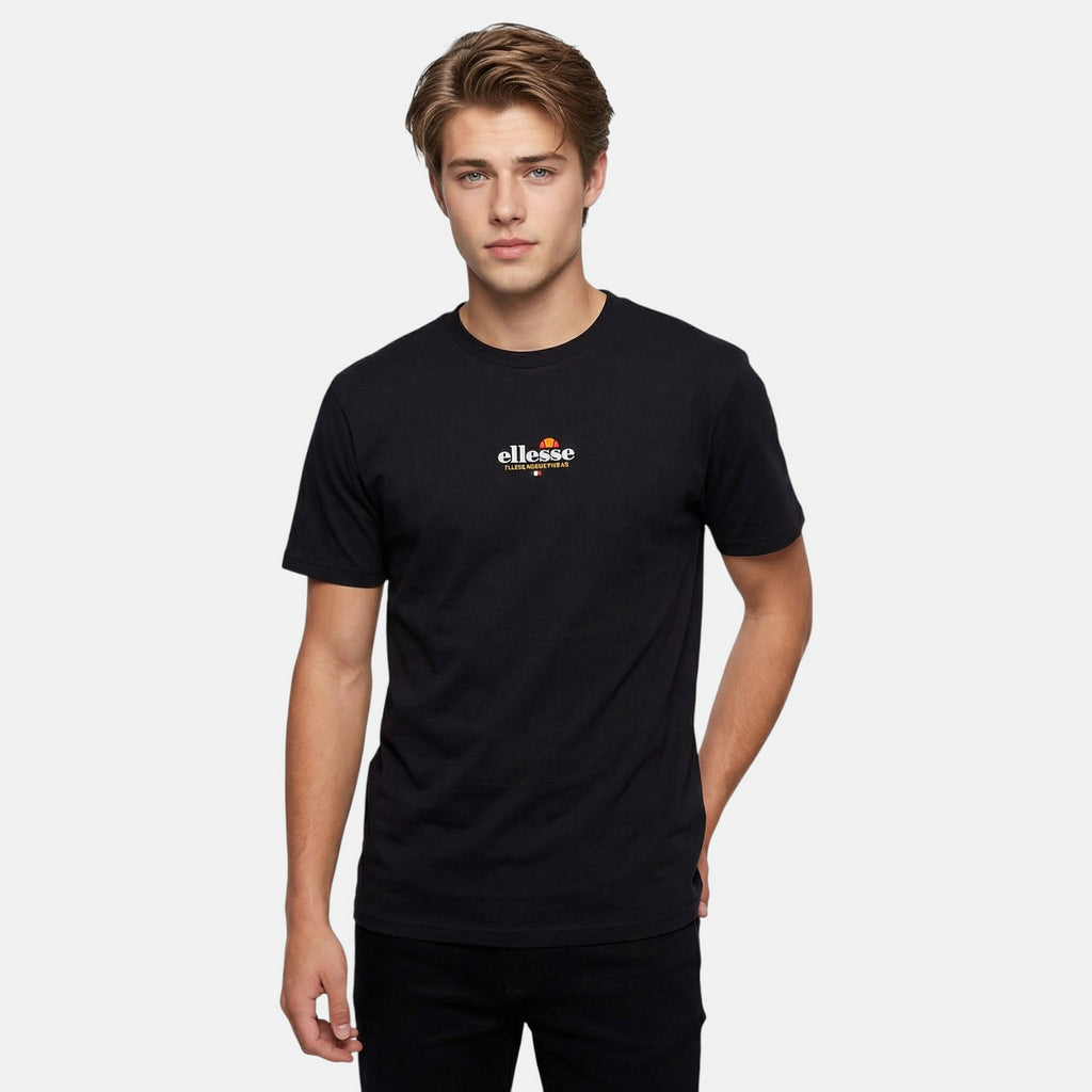 T-Shirt Manches Courtes Ellesse Homme - Noir