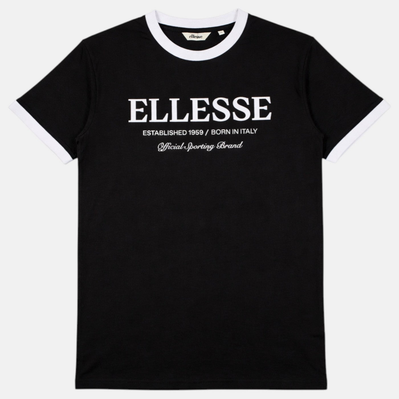 T-Shirt Manches Courtes Ellesse Homme - Noir