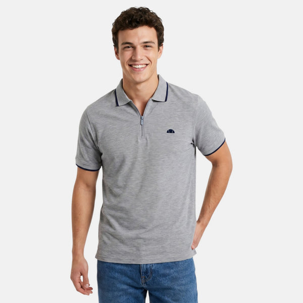 Polo Manches Courtes Ellesse Homme - Gris