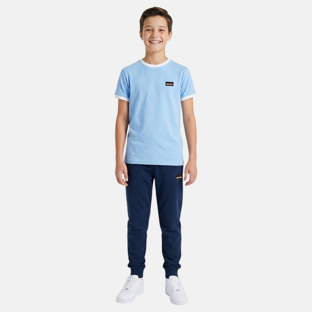 Pack De 2 T-Shirts Et Pantalon De Jogging Ellesse Garcon - Blanc/Bleu