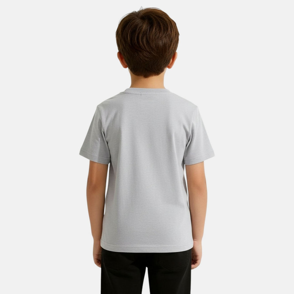 T-Shirt Manches Courtes Ellesse Garcon - Gris
