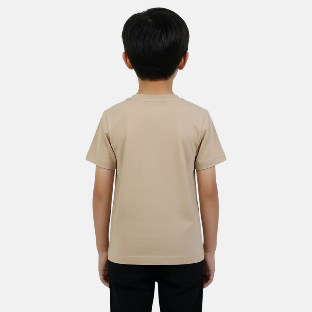 T-Shirt Manches Courtes Ellesse Garcon - Beige
