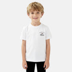 T-Shirt Manches Courtes Ellesse Garcon - Blanc