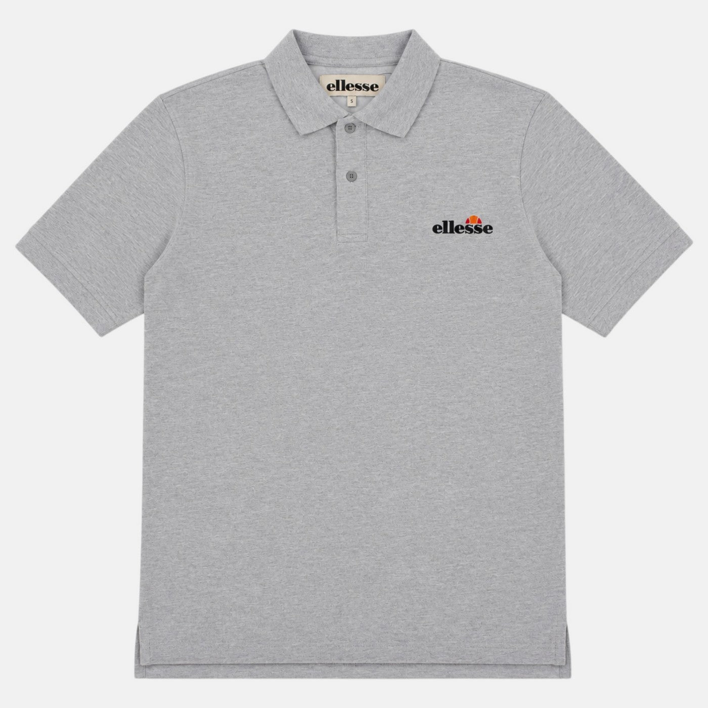 Ellesse Men's Short Sleeve Polo Shirt - Gray