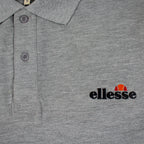 Ellesse Men's Short Sleeve Polo Shirt - Gray