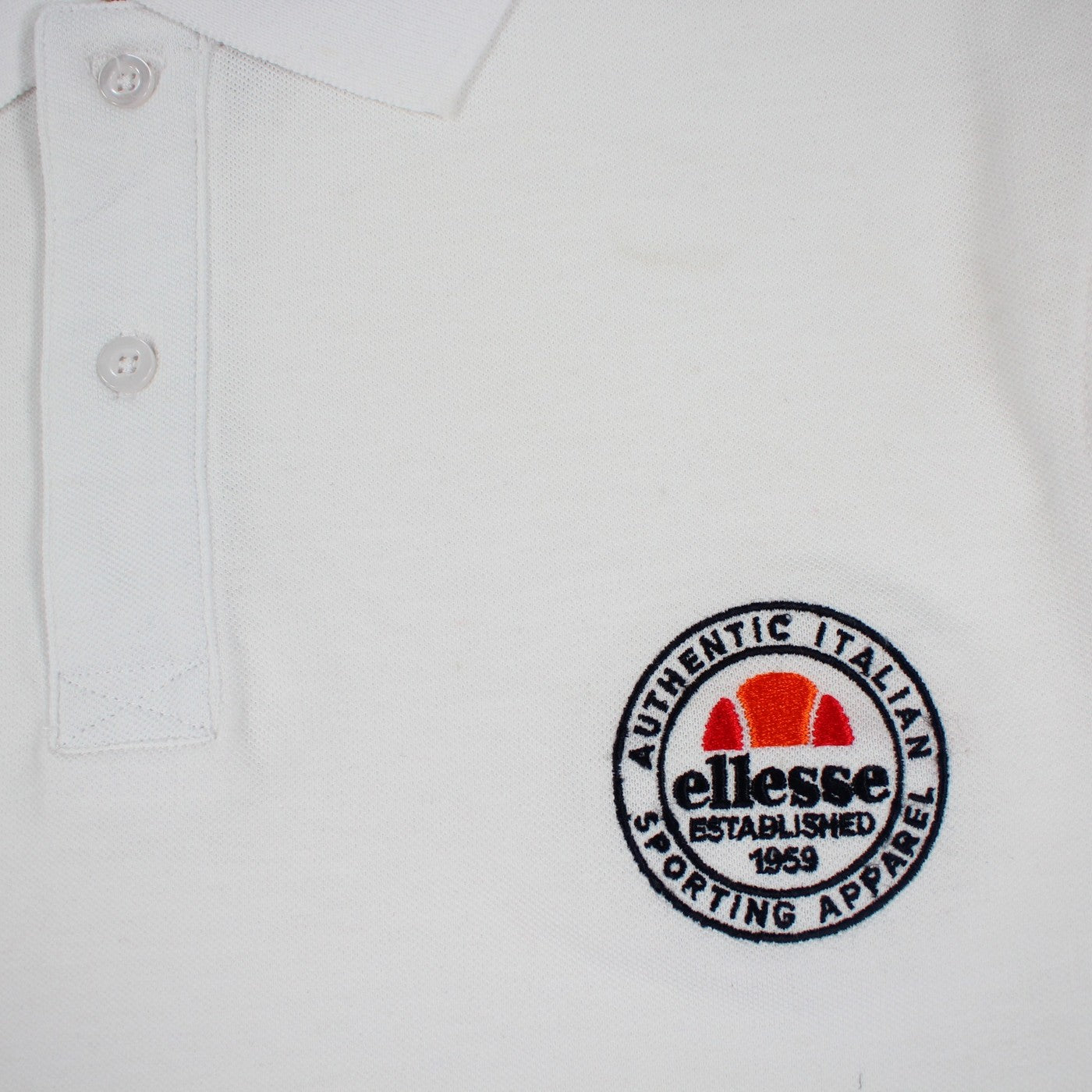 Polo Manches Courtes Ellesse Homme - Ecru
