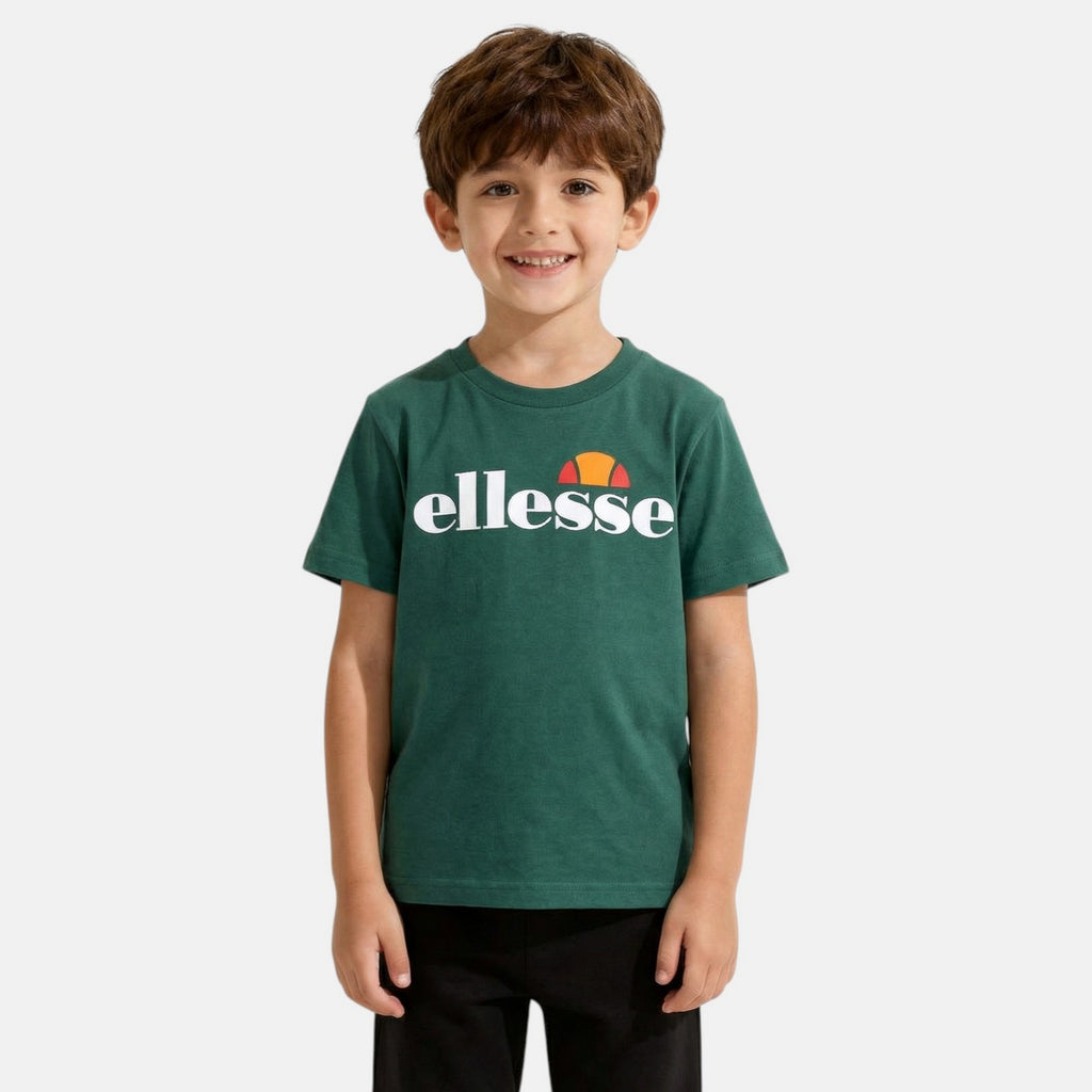 Camiseta de manga corta Ellesse Boys - Verde