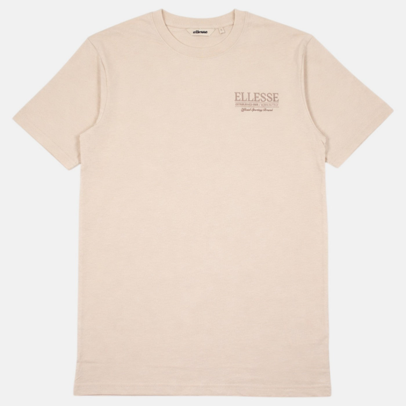 T-Shirt Manches Courtes Ellesse Homme - Beige