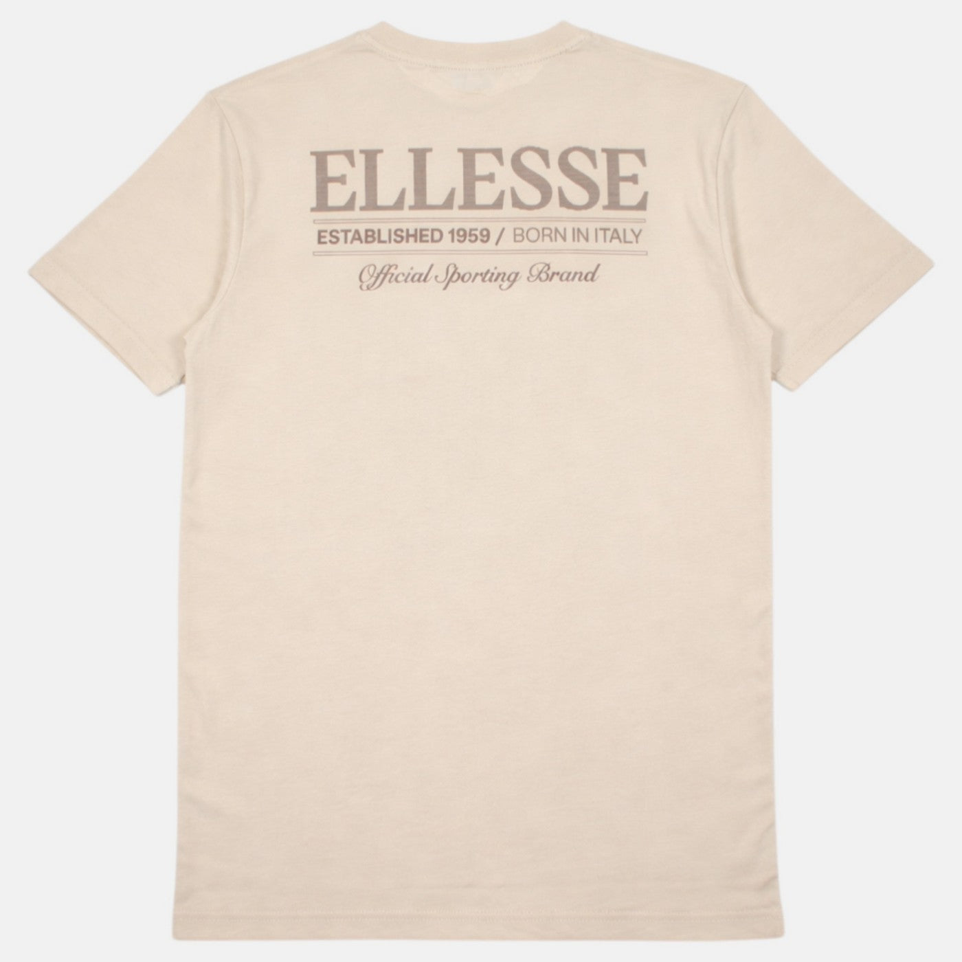 T-Shirt Manches Courtes Ellesse Homme - Beige