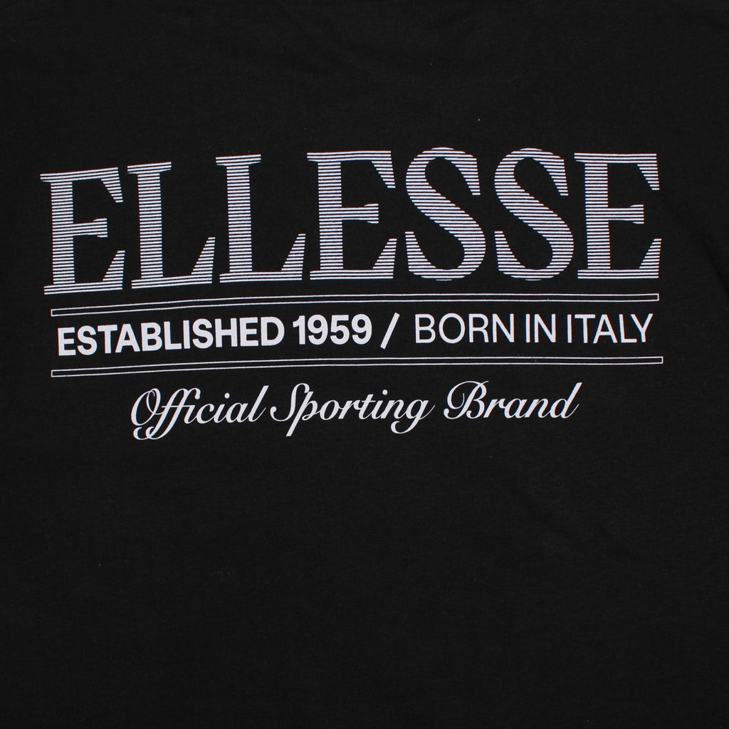 T-Shirt Manches Courtes Ellesse Homme - Noir