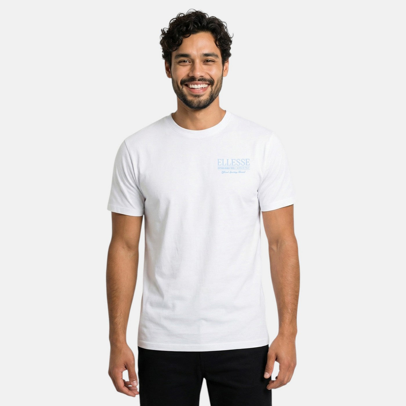 Ellesse Men's Short Sleeve T-Shirt - White