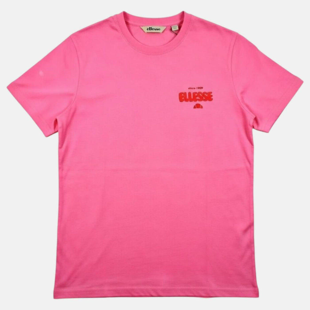 T-Shirt Manches Courtes Ellesse Femme - Rose