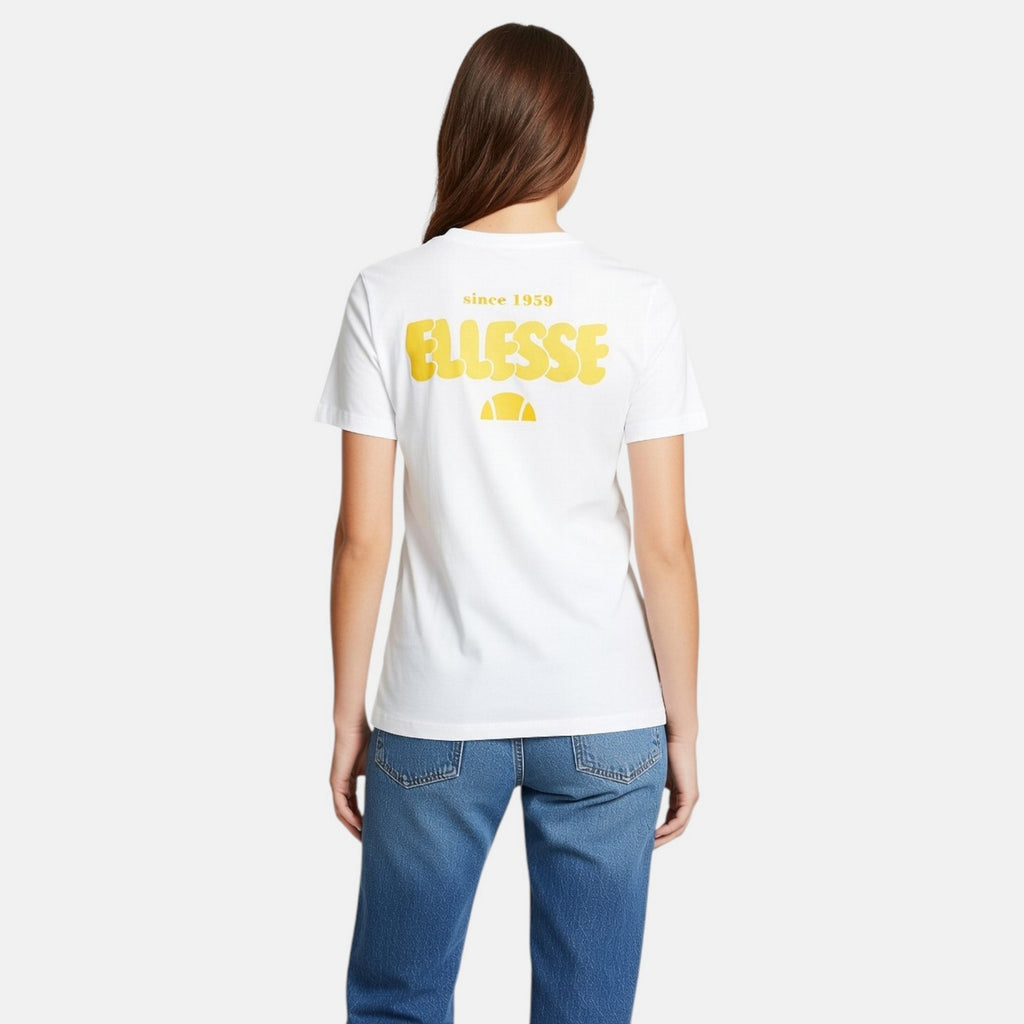 Ellesse Women's Short Sleeve T-Shirt - White