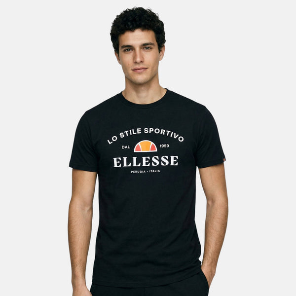 T-Shirt Manches Courtes Ellesse Homme - Noir
