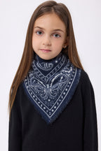 Small Ski Bandana - Navy Blue - Kids