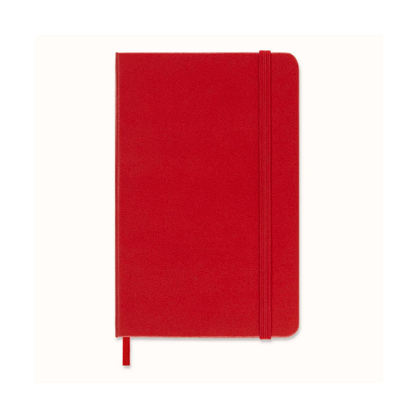 Classic Notebook Pocket 9x14 - Ruled Pages - Scarlet Red
