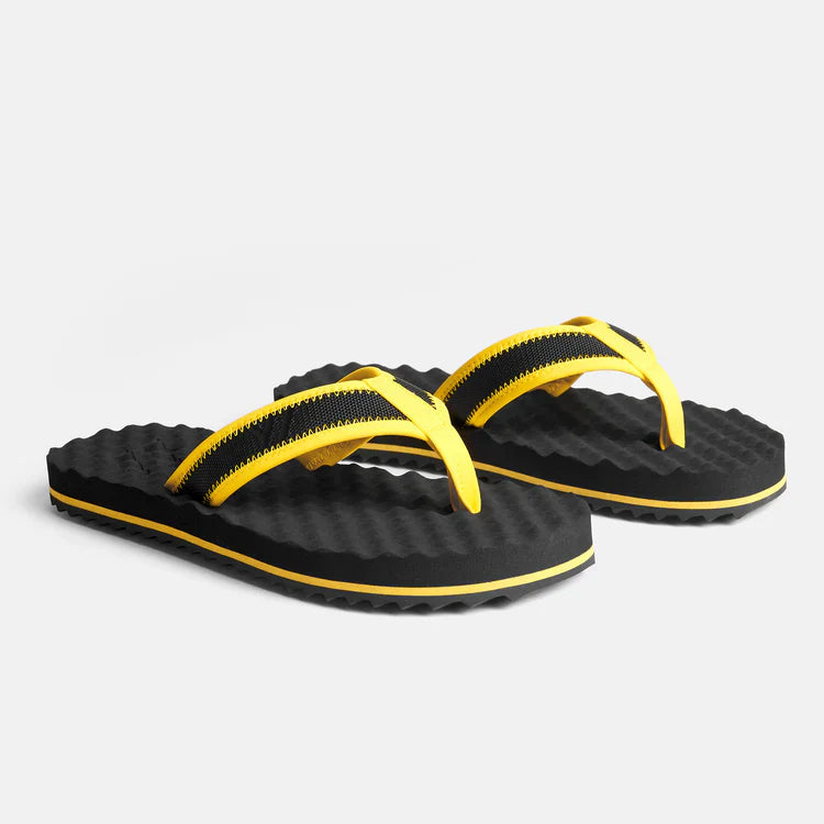 Tongs Enfant - Noir/Jaune - Homme