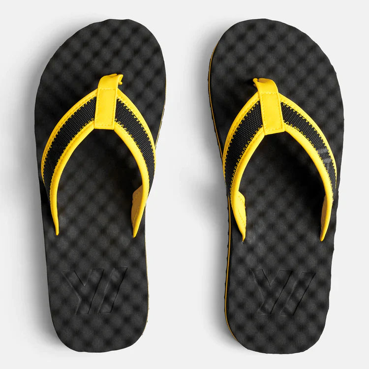 Tongs Enfant - Noir/Jaune - Homme