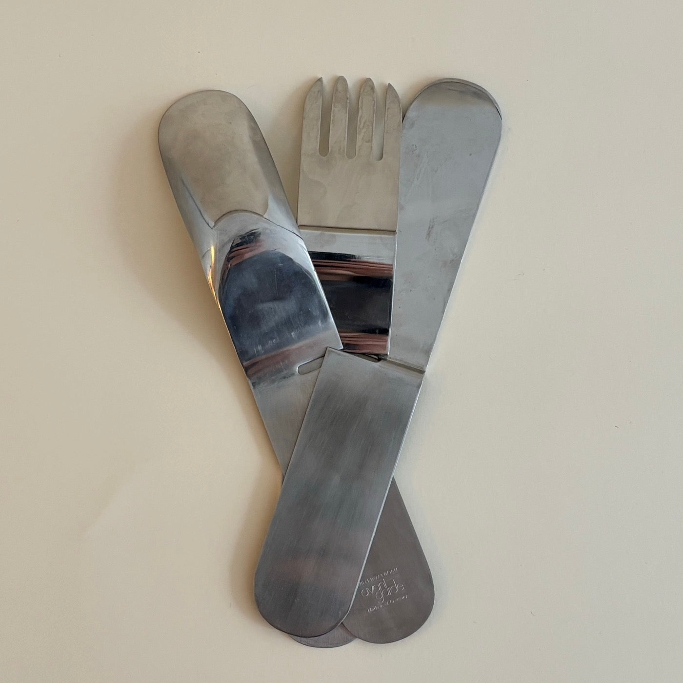 Couverts En Acier Inoxydable De Villeroy And Boch, Modèle Avant Garde, Allemagne, 1971