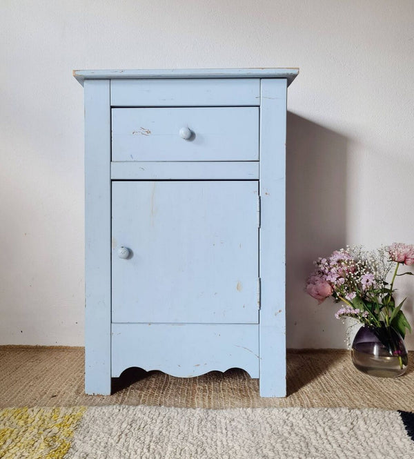 Håndlavet Chiffonier Opbevaringsmøbel Blå - Blå