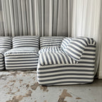 Sofá modular a rayas