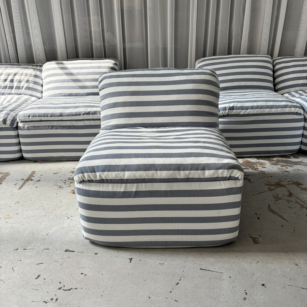 Sofá modular a rayas
