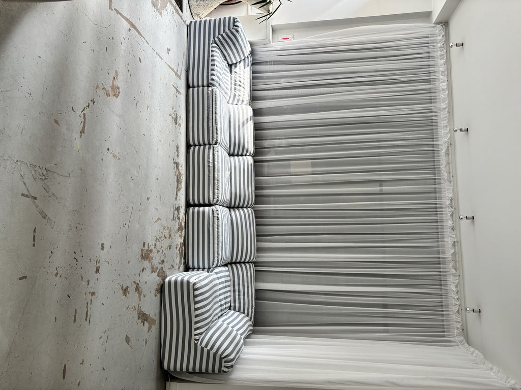 Sofá modular a rayas
