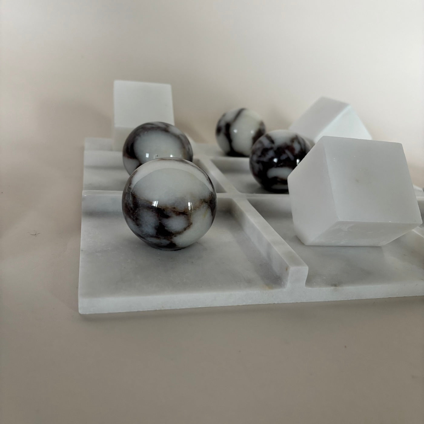 Marble Tic-Tac-Toe Games