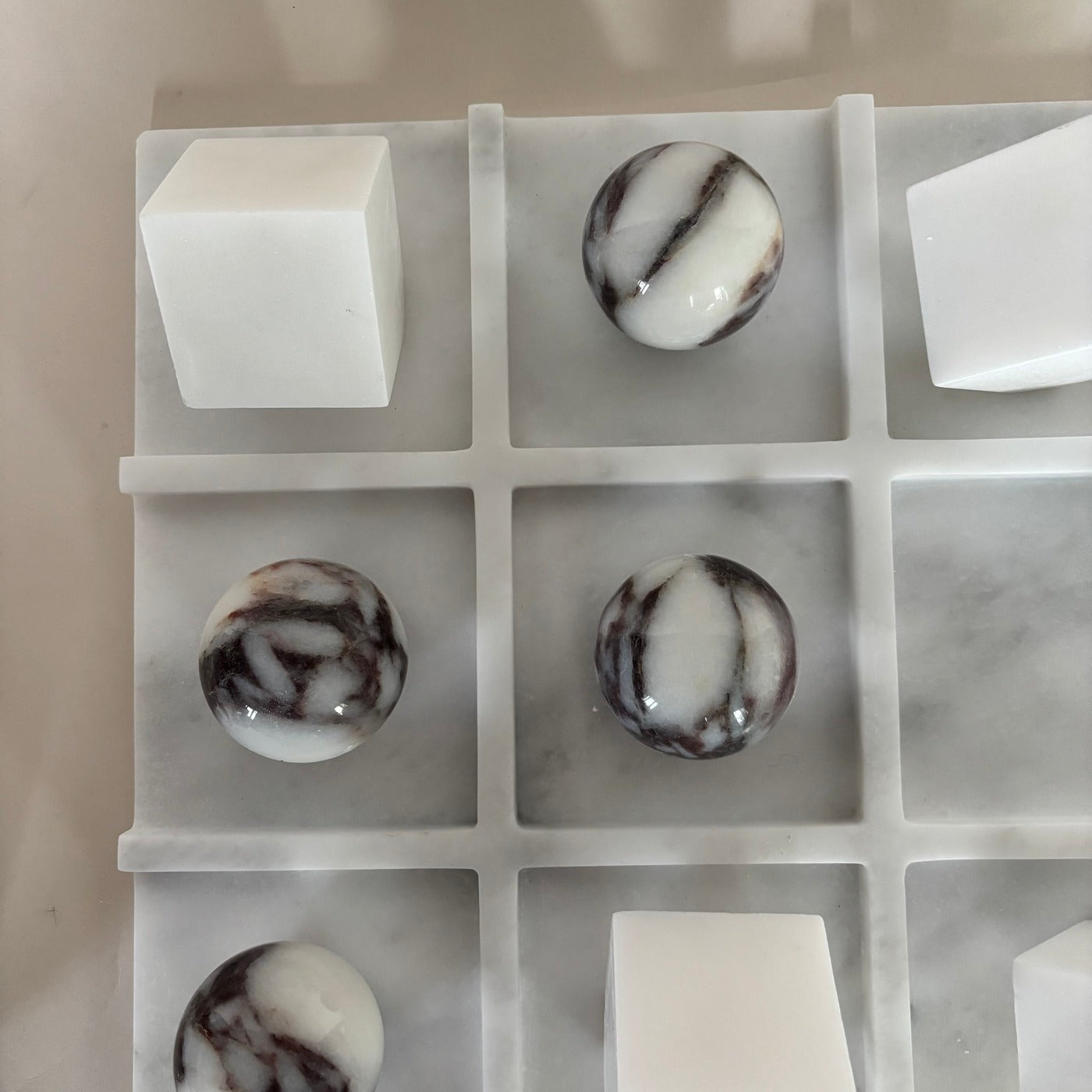 Marble Tic-Tac-Toe Games