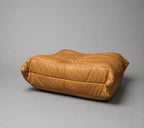 "Togo" Leather Pouffe