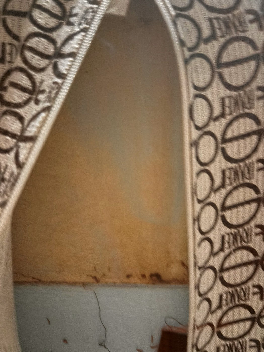 "Togo" Leather Pouffe