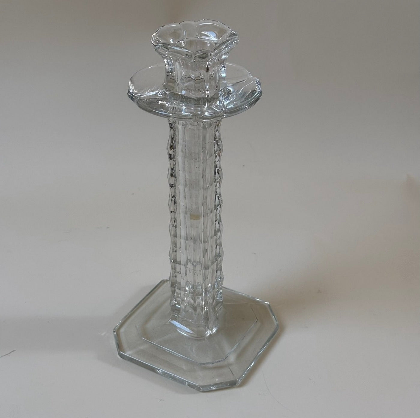 Portavelas De Cristal