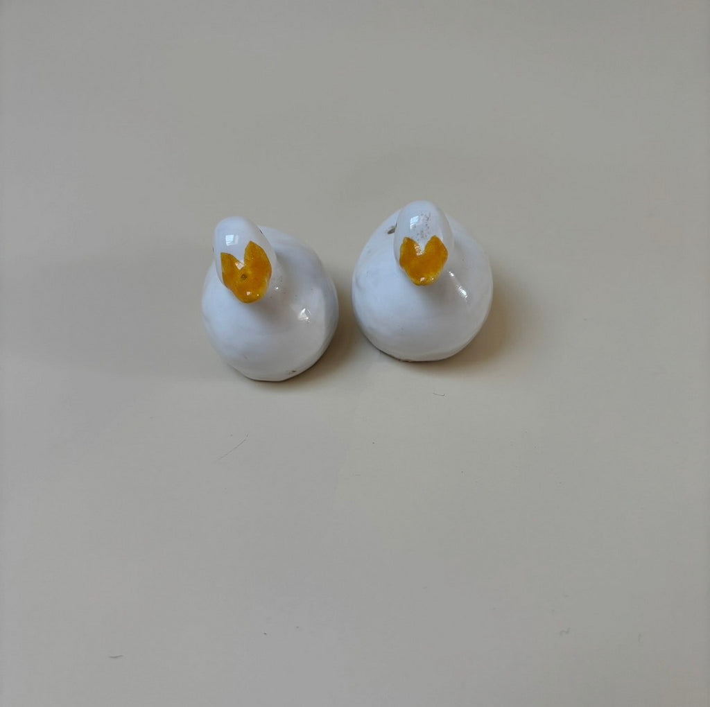 Goose salt and pepper shaker