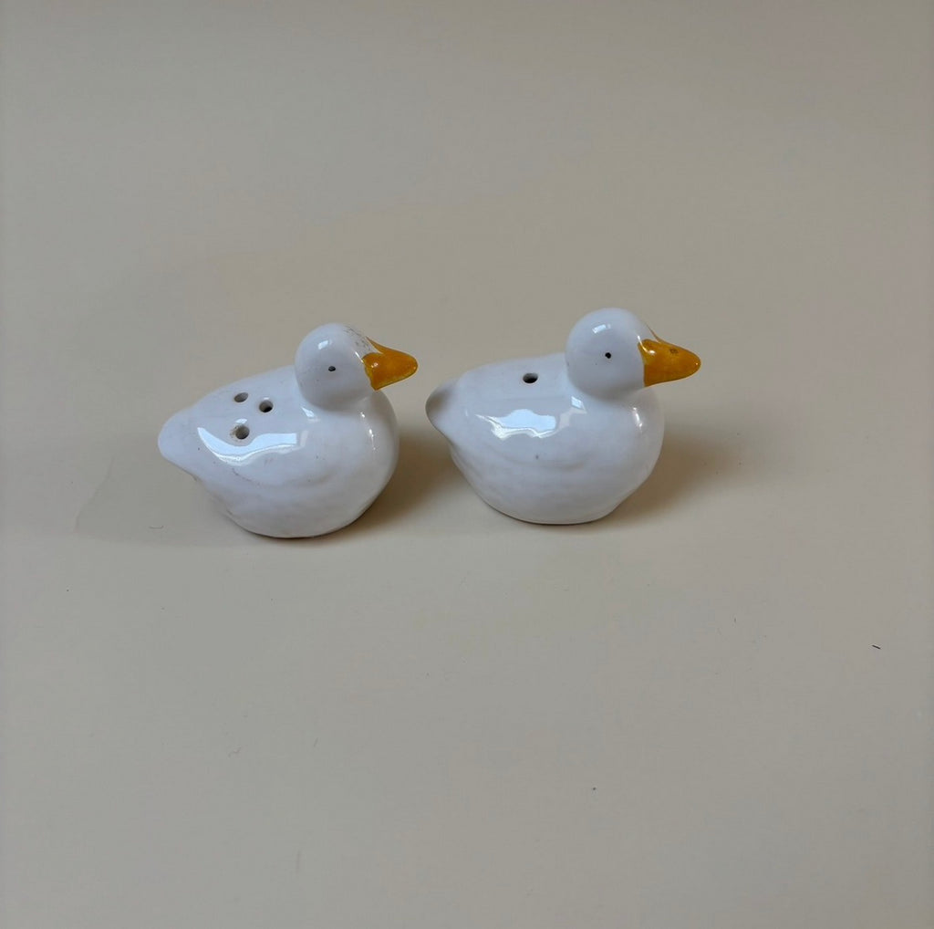 Goose salt and pepper shaker