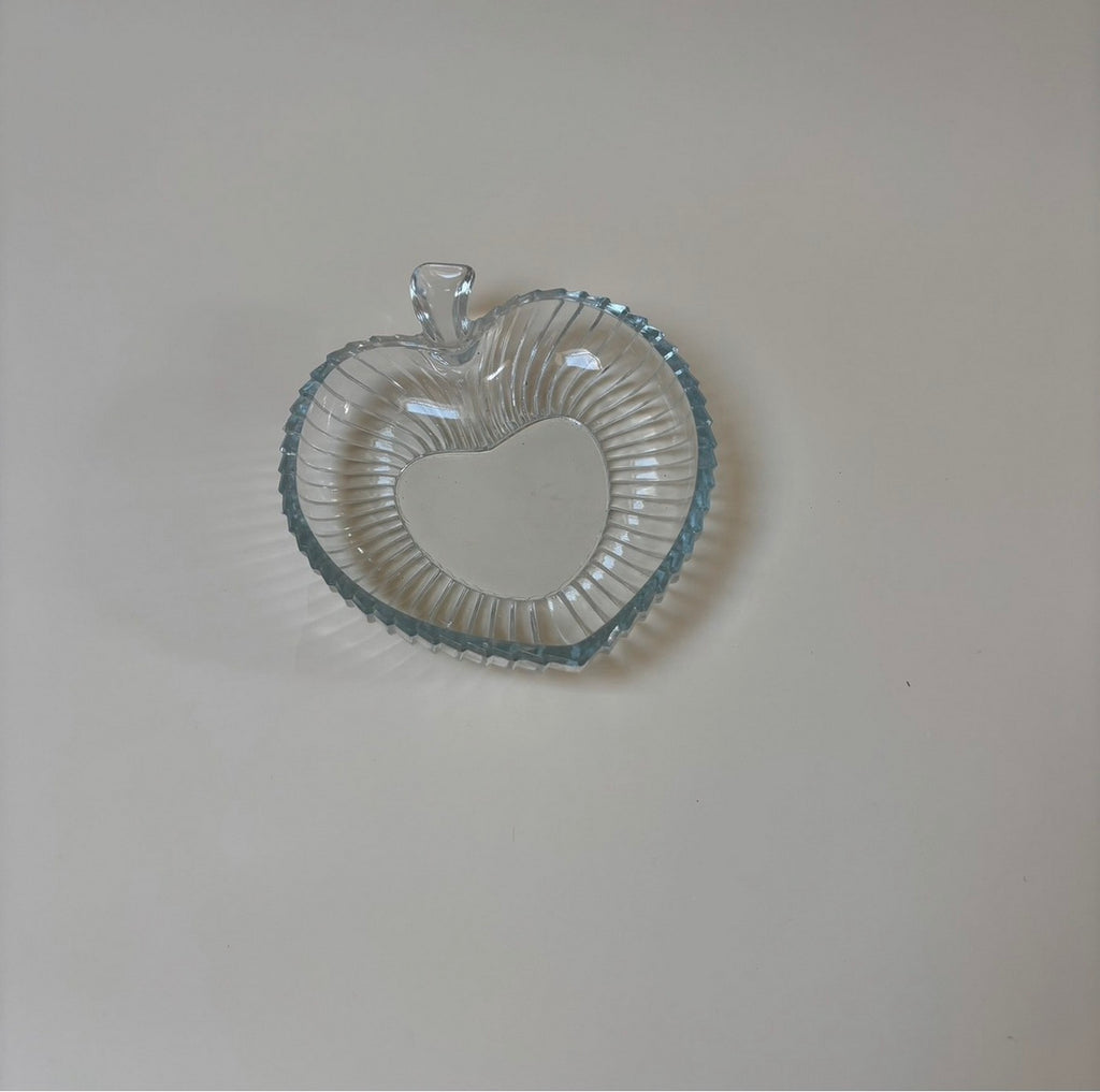 Heart Glass Small Dish