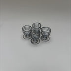 Set De 4 Hueveras De Acero Inoxidable
