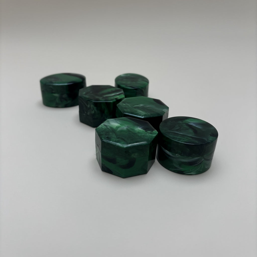 5 Small Green Boxes