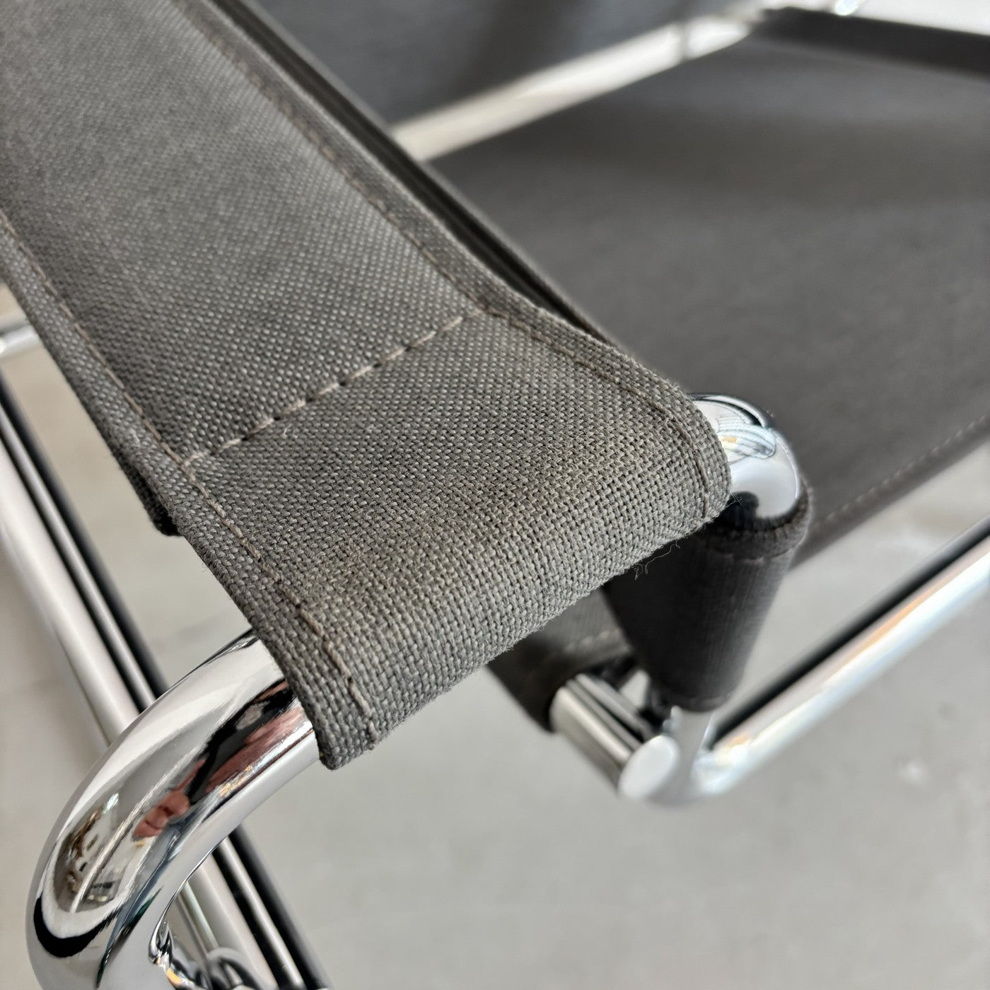 Wassily - Breuer - Dark Grey Fabric