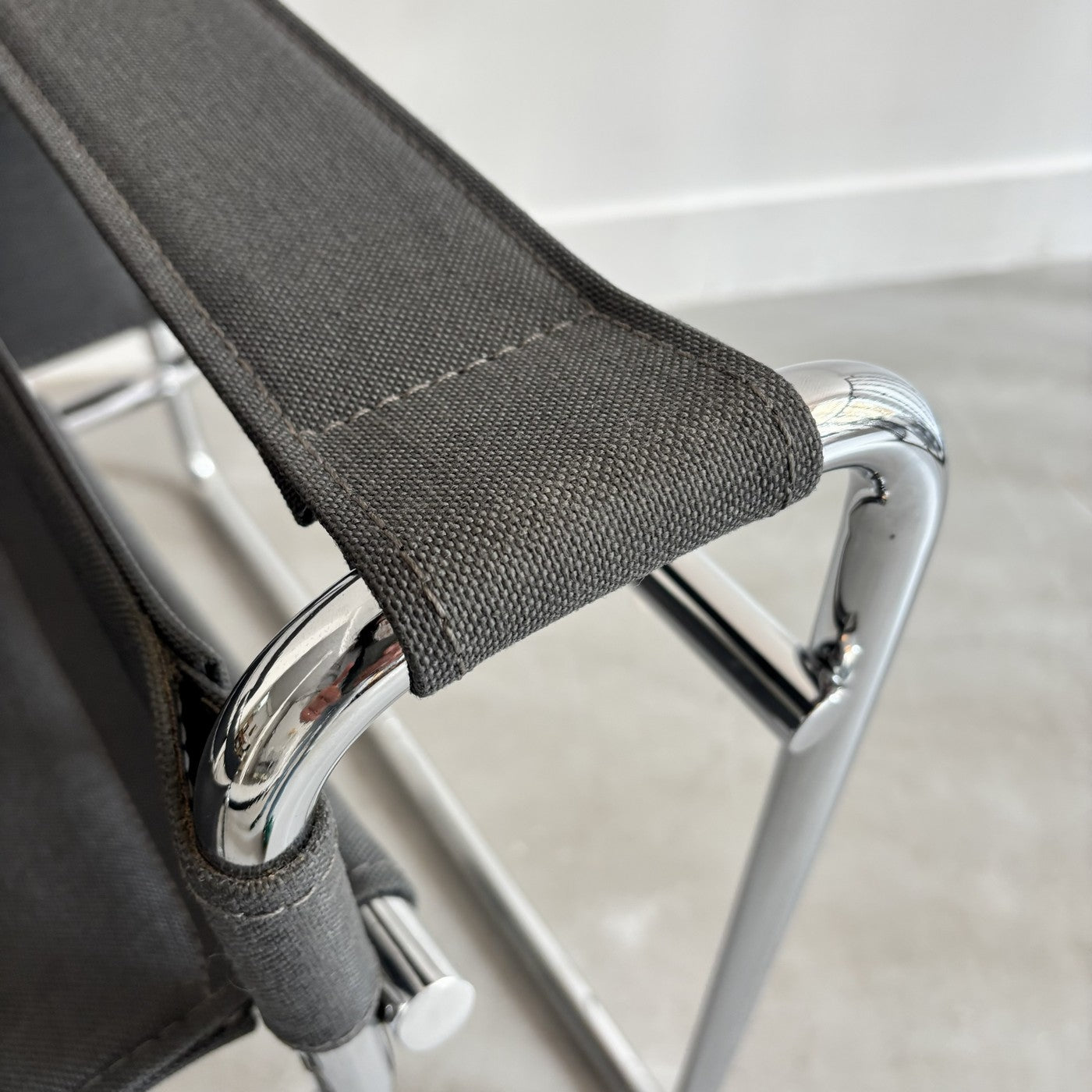 Wassily - Breuer - Dark Grey Fabric