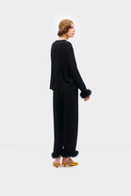 Capricorn Feathers Set - Black