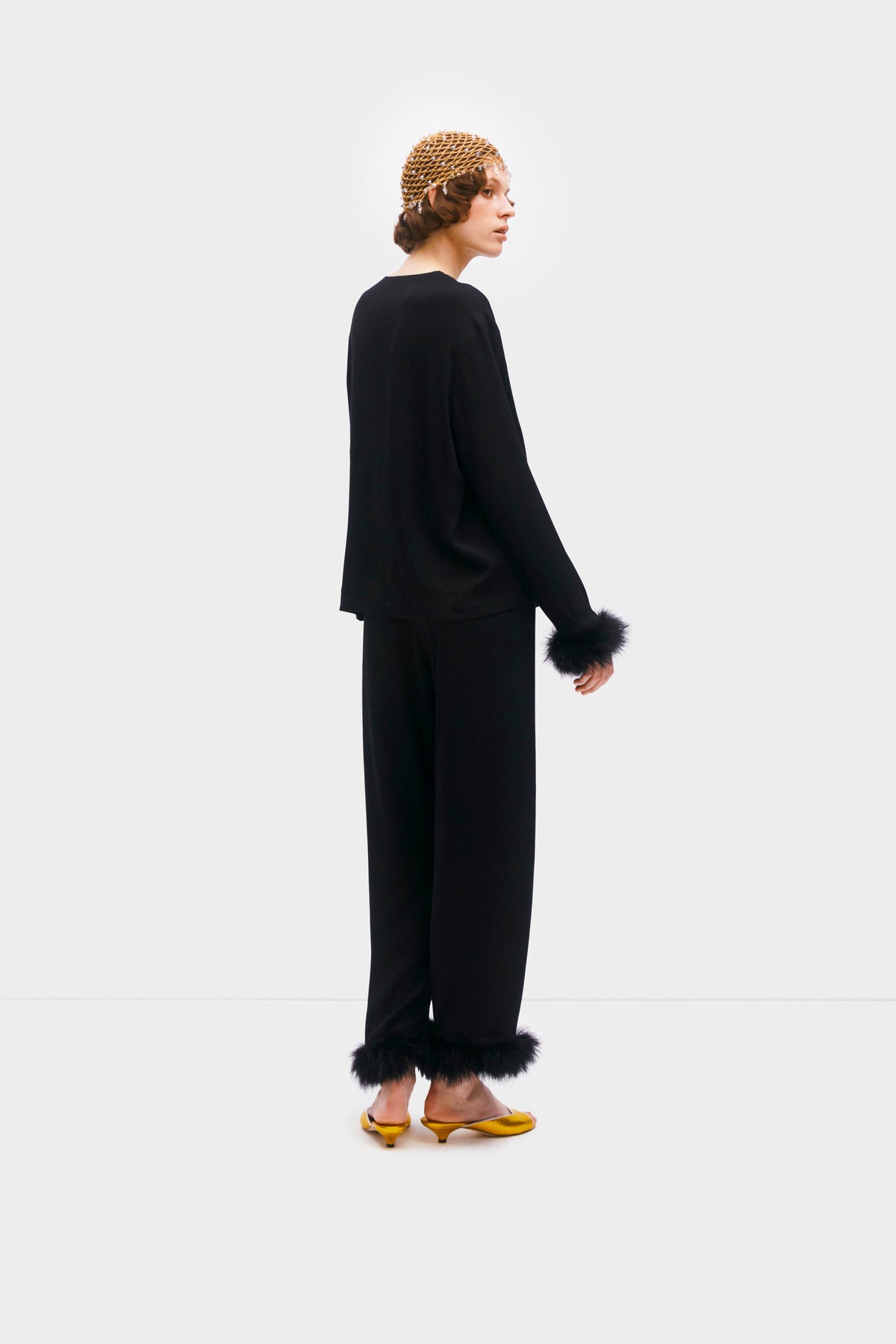 Capricorn Feathers Set - Black